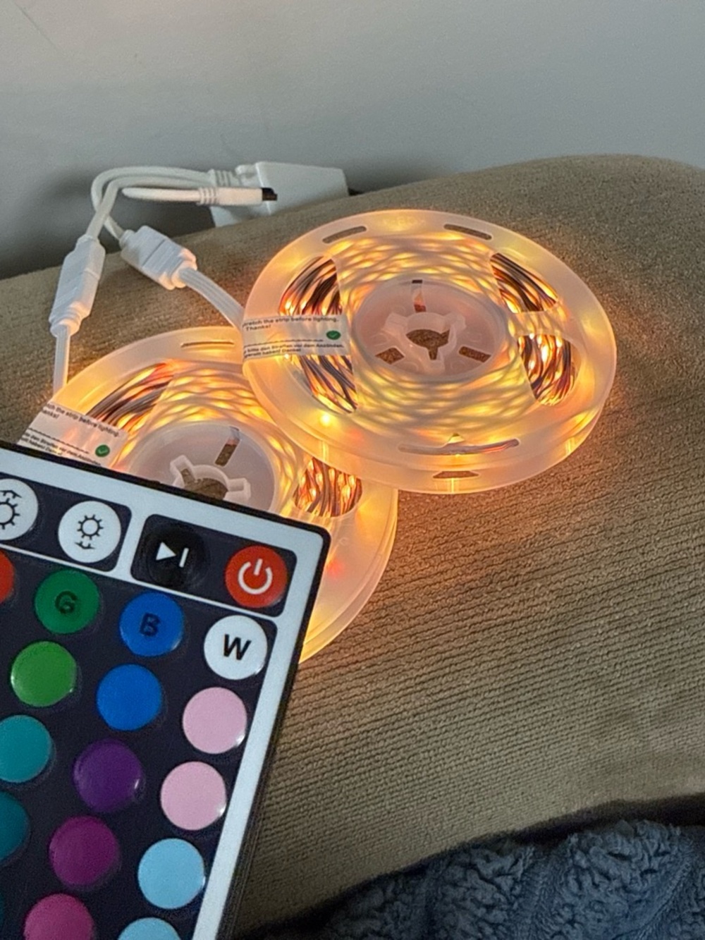 RGB LED Strip Light Kit with Remote - Multicolor - Picture 5 of 5